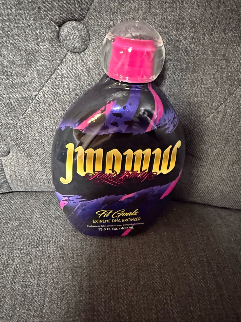 JWOWW Fit Goals Extreme DHA Bronzer - Black, Purple & Pink Bottle